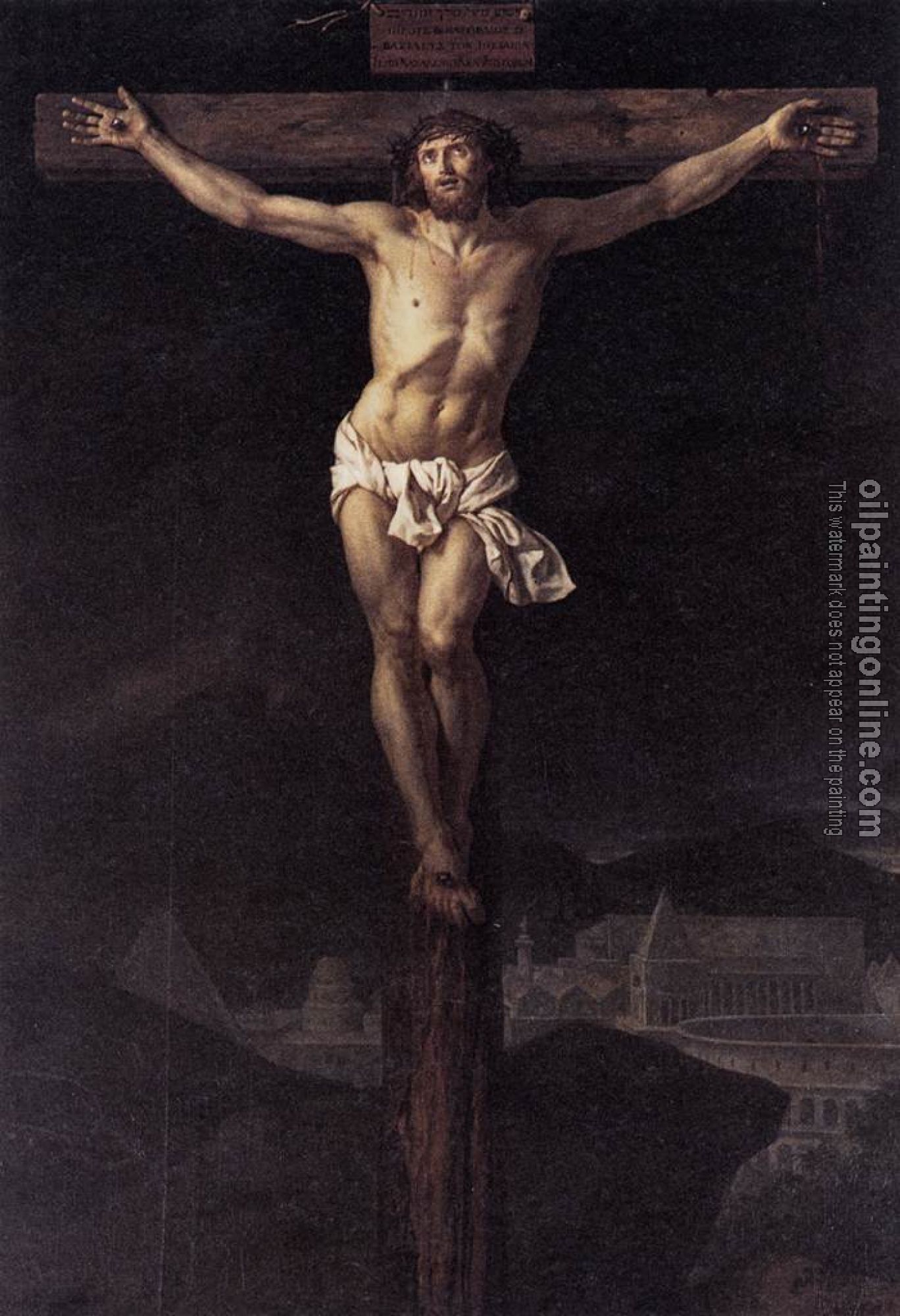 David, Jacques-Louis - Christ on the Cross